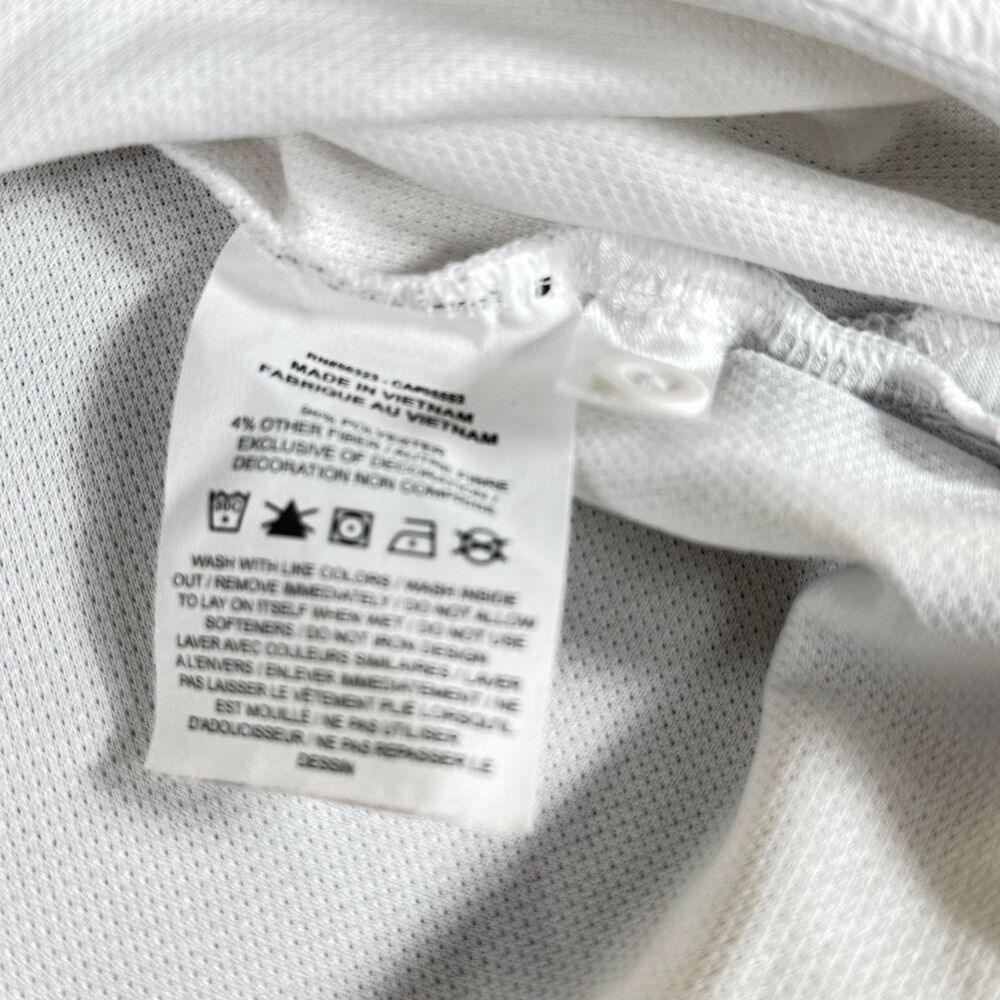 NIKE Sz XXL GEORGIA BULLDOGS  Mens On-Field Polo Shirt White Dri-FIT Performance - Picture 9 of 12